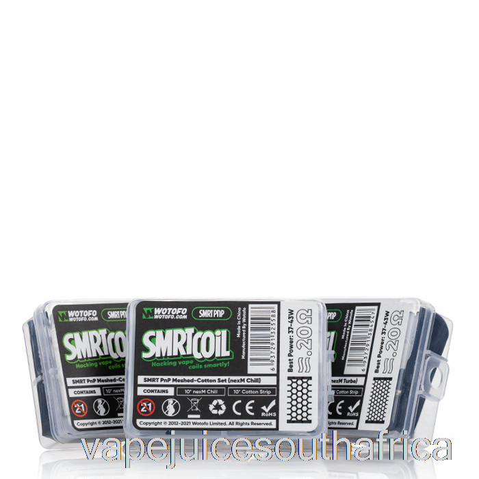 Vape Juice South Africa Wotofo Smrt Cotton Set [Cotton Set] 0.4Ohm Rpm Mesh